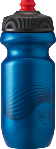 POLAR BOTTLE Breakaway® Bottle - Wave - Blue/Charcoal - 20 oz. SWB200Z11