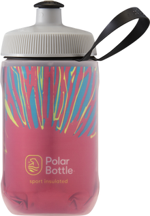 POLAR BOTTLE Kids Sport Insulated Bottle - Fireworks - Engine Red - 12 oz INS12OZ03