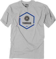 FACTORY EFFEX Yamaha Hexagon T-Shirt - Gray - Medium 26-87202