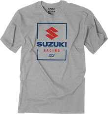 FACTORY EFFEX Suzuki Victory T-Shirt - Heather Gray - XL 26-87406