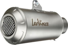 LEOVINCE LV-10 Slip-On Muffler - Stainless Steel 15226