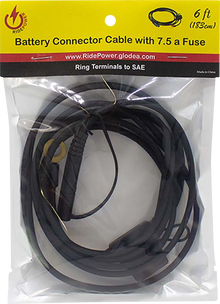 RIDEPOWER SAE to Ring Terminal Cable - Charger - 6' RPBT6FT