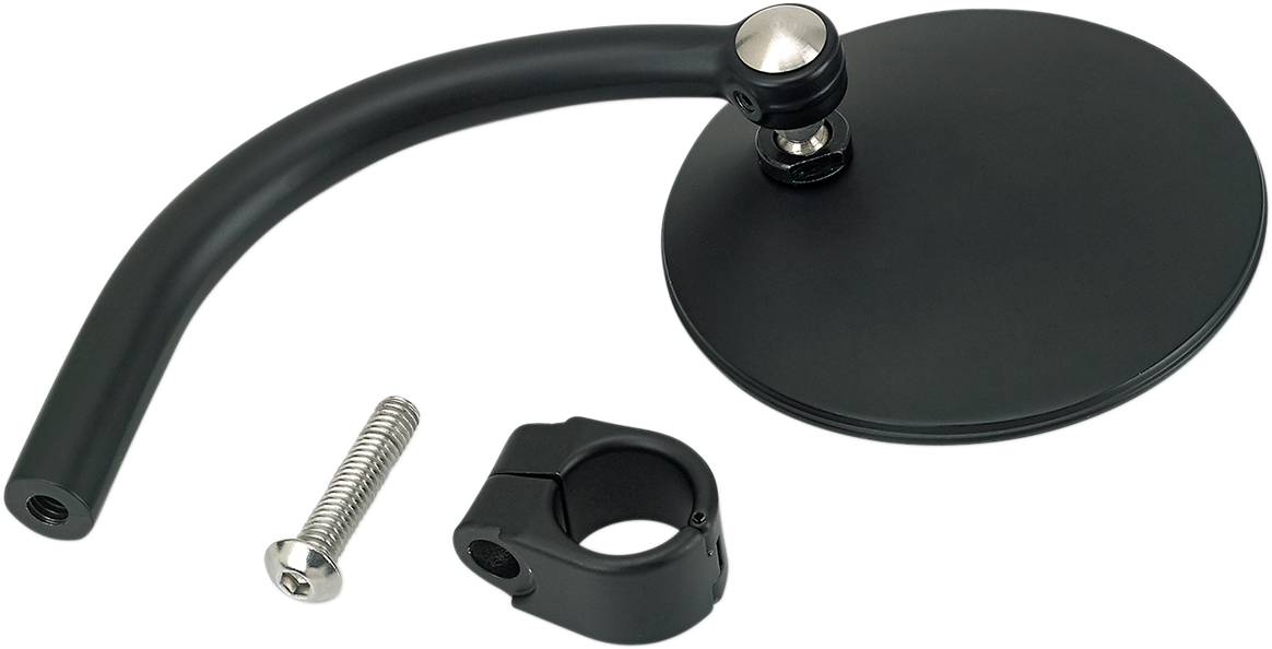 BILTWELL Mirror - Utility - Side View - Round - Black 6503-578-131