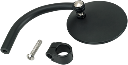 BILTWELL Mirror - Utility - Side View - Round - Black 6503-578-131