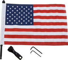 PRO PAD Rack Flag Mount - With 10" X 15" Flag - Air Wing® BRFM-RDVM15
