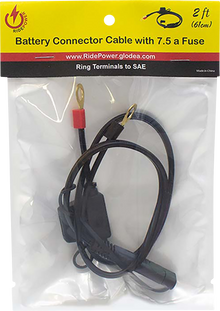 RIDEPOWER SAE to Ring Terminal Cable - Charger - 2' RPBT2FT