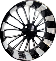 RC COMPONENTS Wheel - Dynasty - Rear - Black Eclipse - 18x5.5 - Trike 0318550-117E-TR