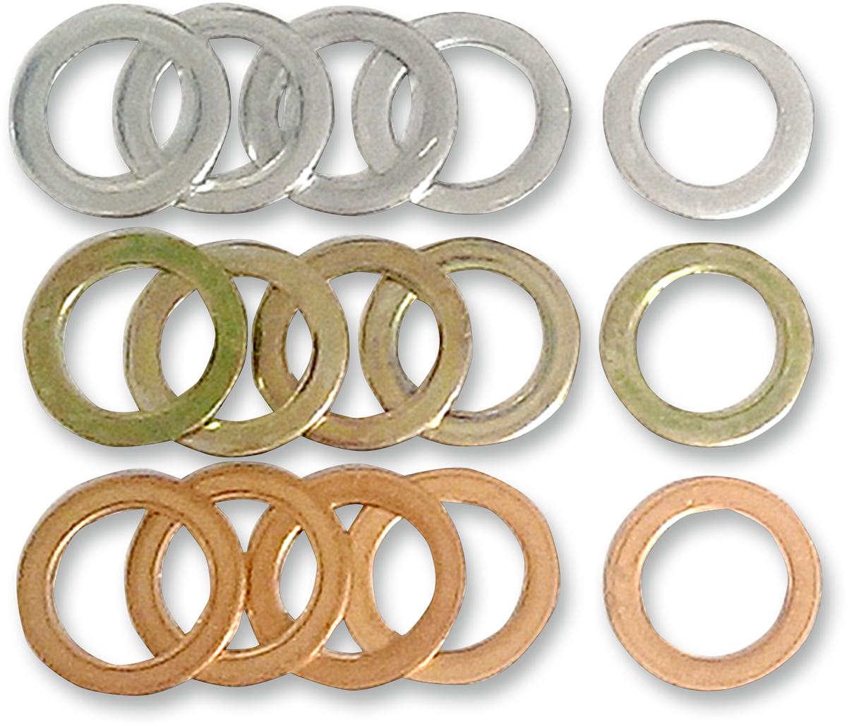 CYCLE PERFORMANCE PROD. Washer Kit - Spark Plug/Indexing - 12 mm CPP/9041-12