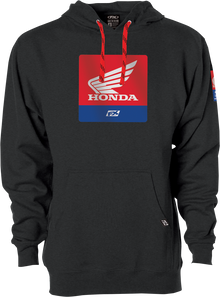 FACTORY EFFEX Honda Boxer Pullover Hoodie - Heather Charcoal - 2XL 26-88308