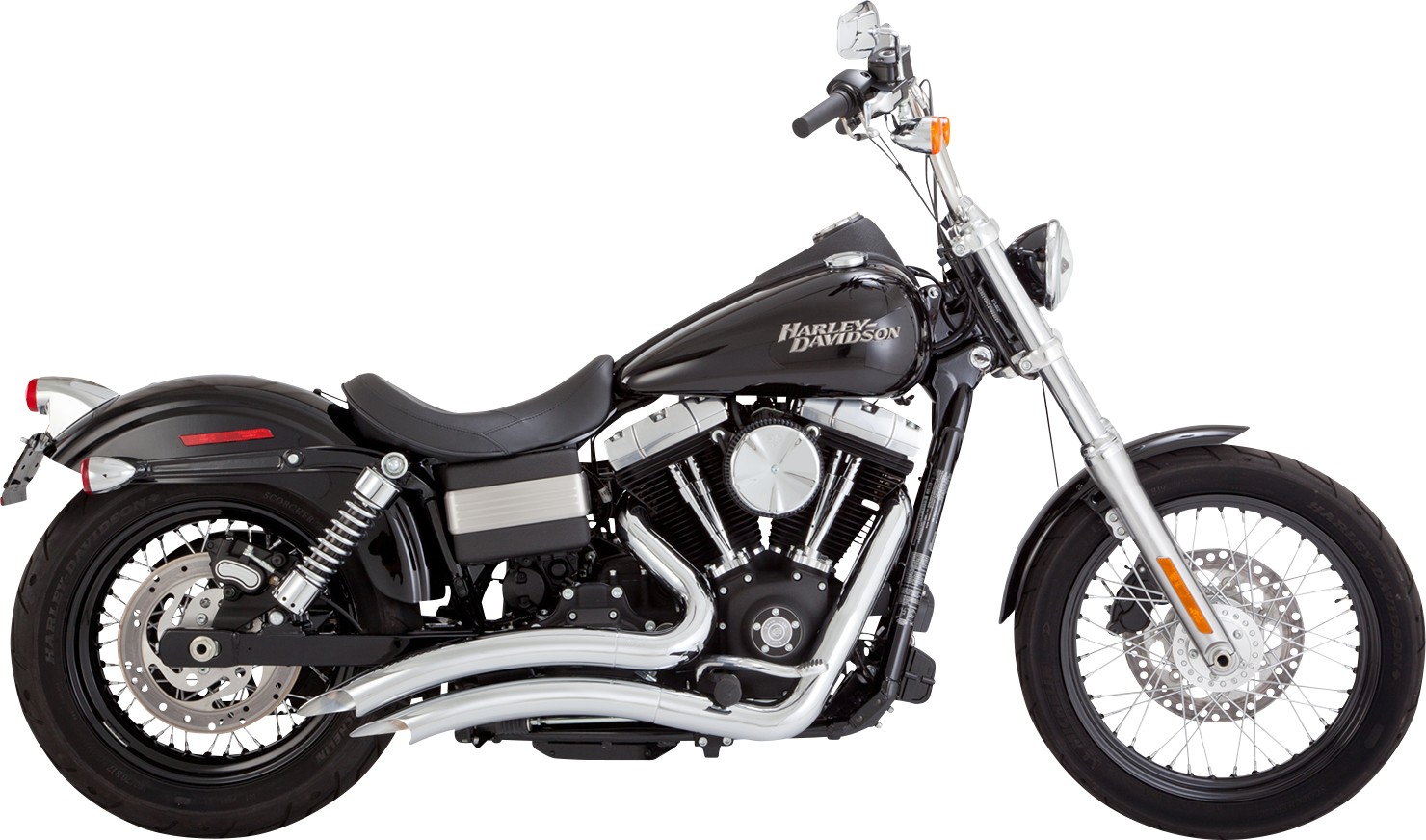 VANCE & HINES Big Radius Exhaust System - Chrome 23371
