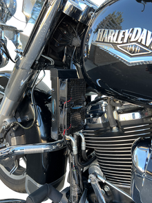 ULTRACOOL Side Mount Oil Cooler Kit - Naked - Black SMT8-5N
