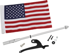 SHOW CHROME Folding Flag Pole - Right - Chrome - Can-Am - Spyder 41-203R