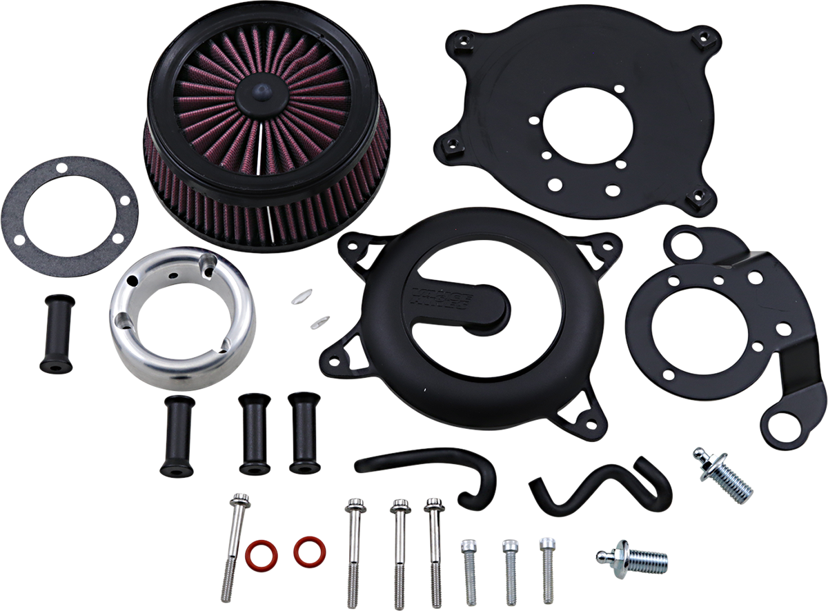VANCE & HINES VO2 Rogue Air Intake Kit - Wrinkle Black 40371