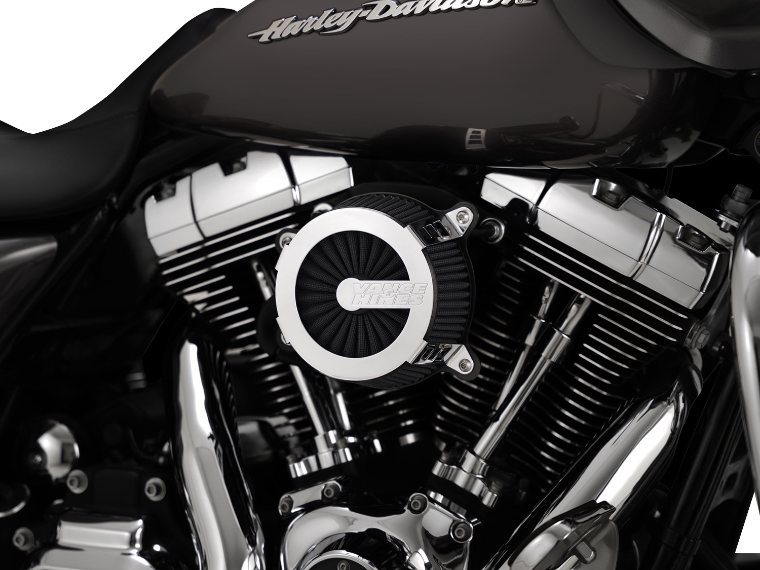 VANCE & HINES VO2 Cage Fighter Air Intake Kit - Chrome 70355
