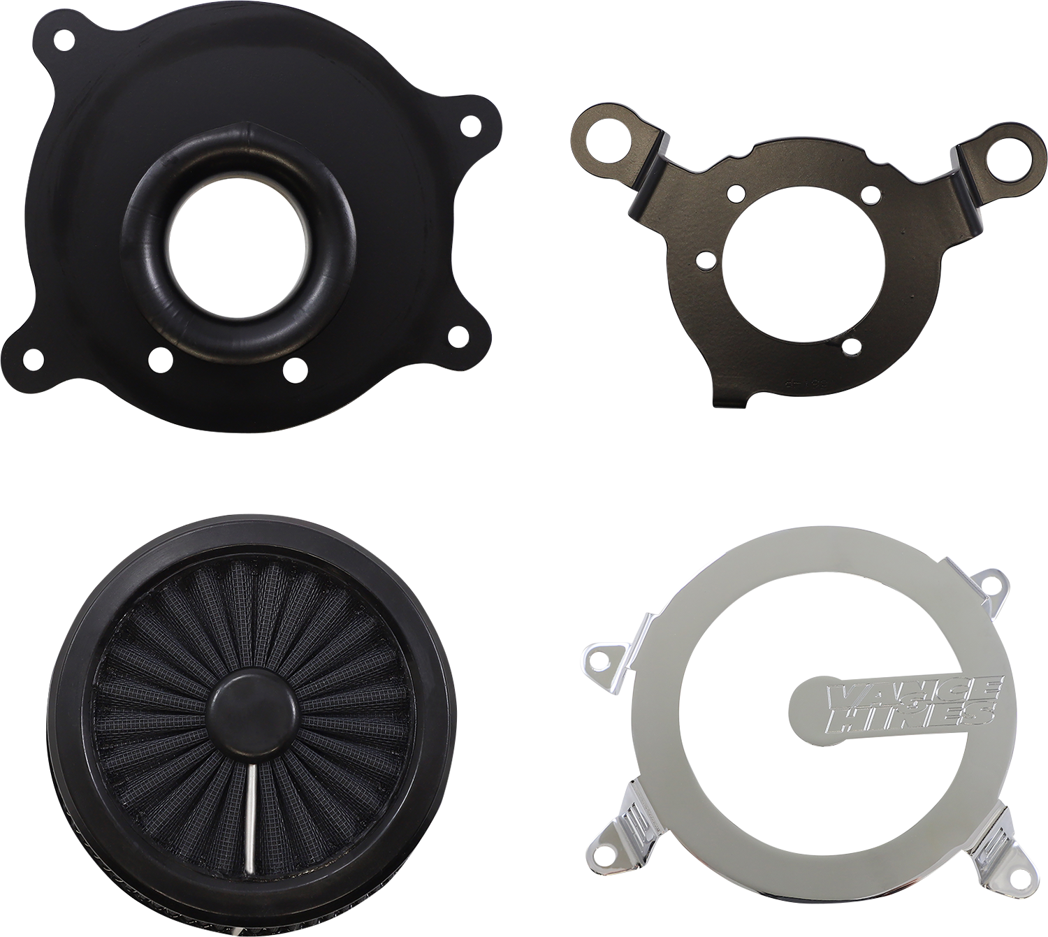 VANCE & HINES VO2 Cage Fighter Air Intake Kit - Chrome 70357