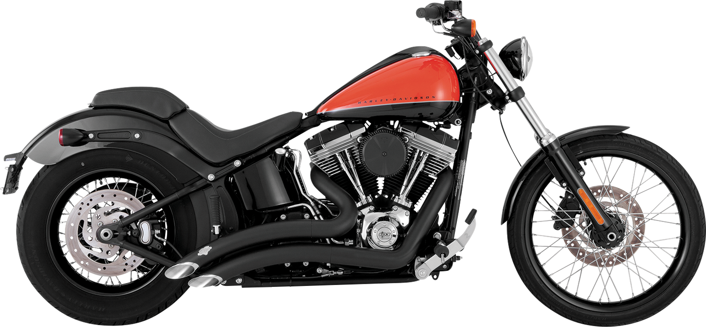 VANCE & HINES Big Radius Exhaust System - Black 46369