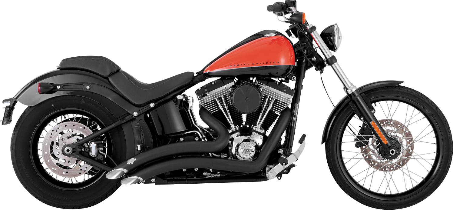 VANCE & HINES Big Radius Exhaust System - Black 46369