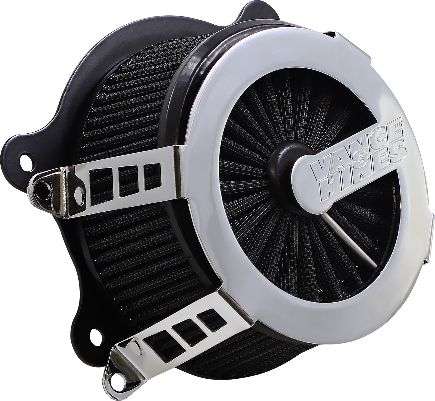 VANCE & HINES VO2 Cage Fighter Air Intake Kit - Chrome 70356