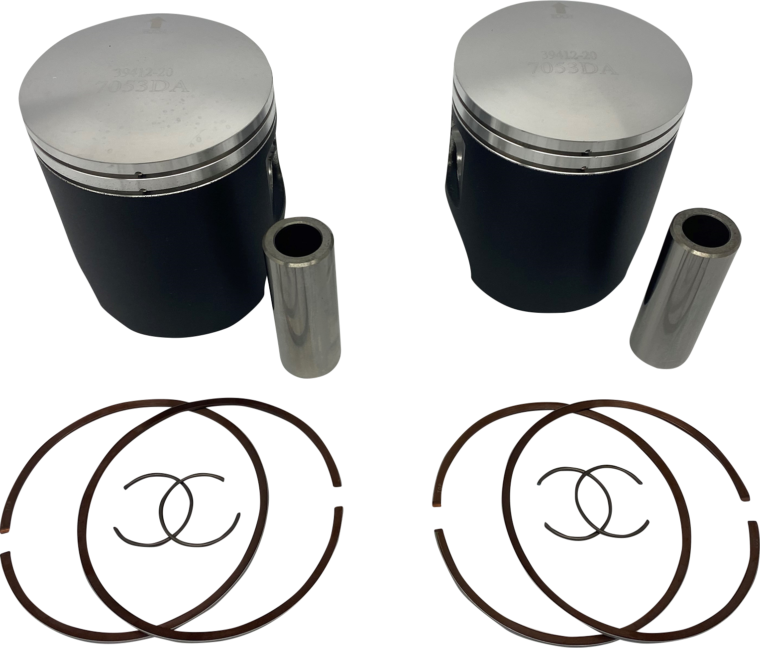 WOSSNER Piston Kit - 71.86 mm - Ski Doo K7053DA-2
