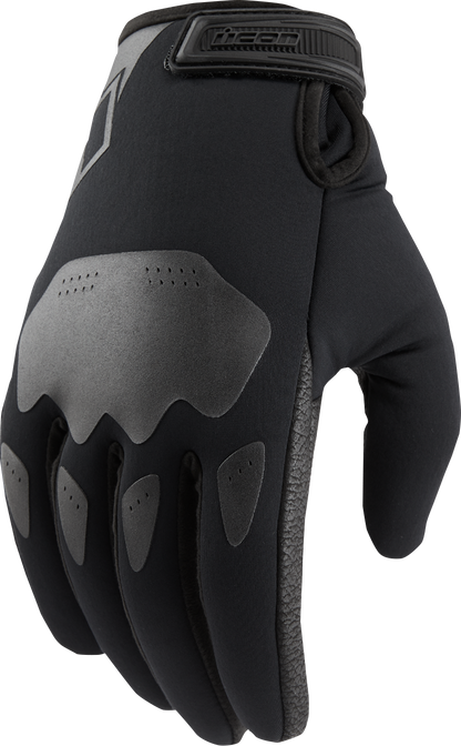 ICON Hooligan™ Insulated Gloves - Black - Small 3301-4487