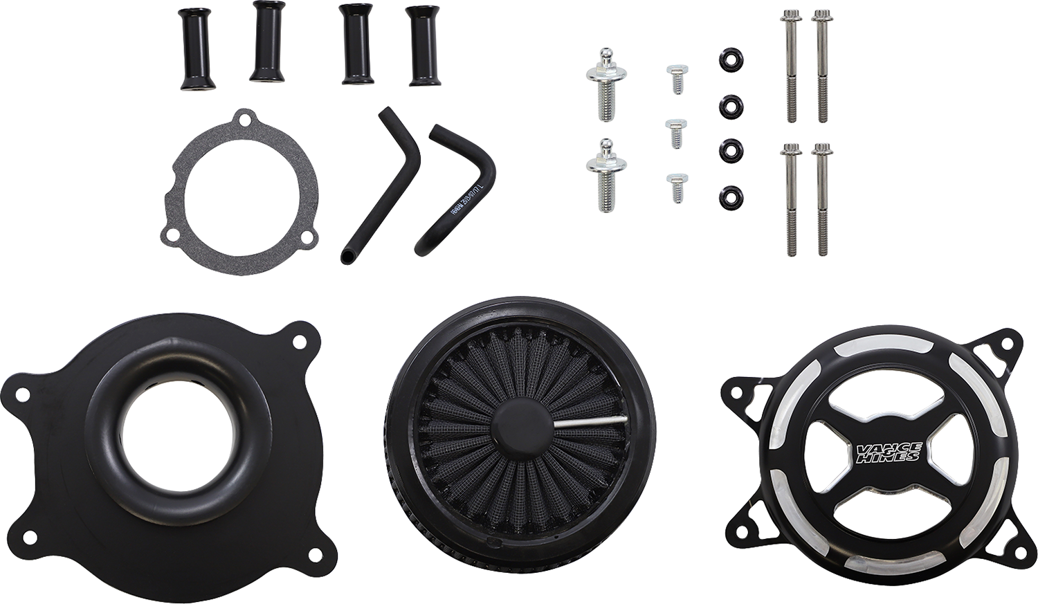 VANCE & HINES VO2 X Air Intake Kit - Black Contrast 42345
