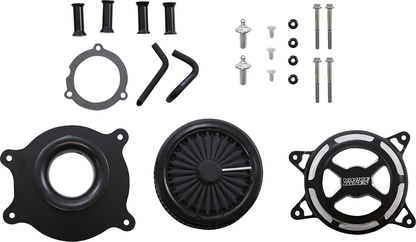 VANCE & HINES VO2 X Air Intake Kit - Black Contrast 42345