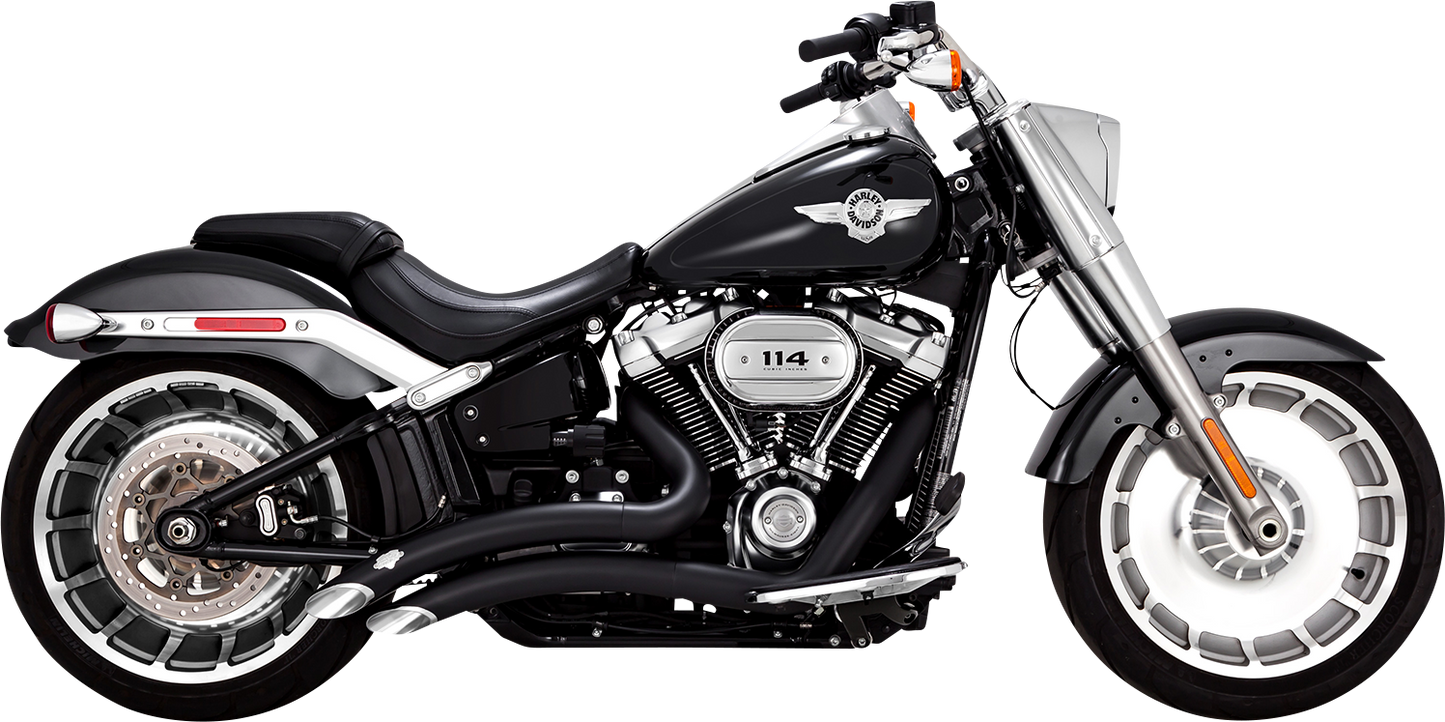 VANCE & HINES Big Radius Exhaust System - Black 46375