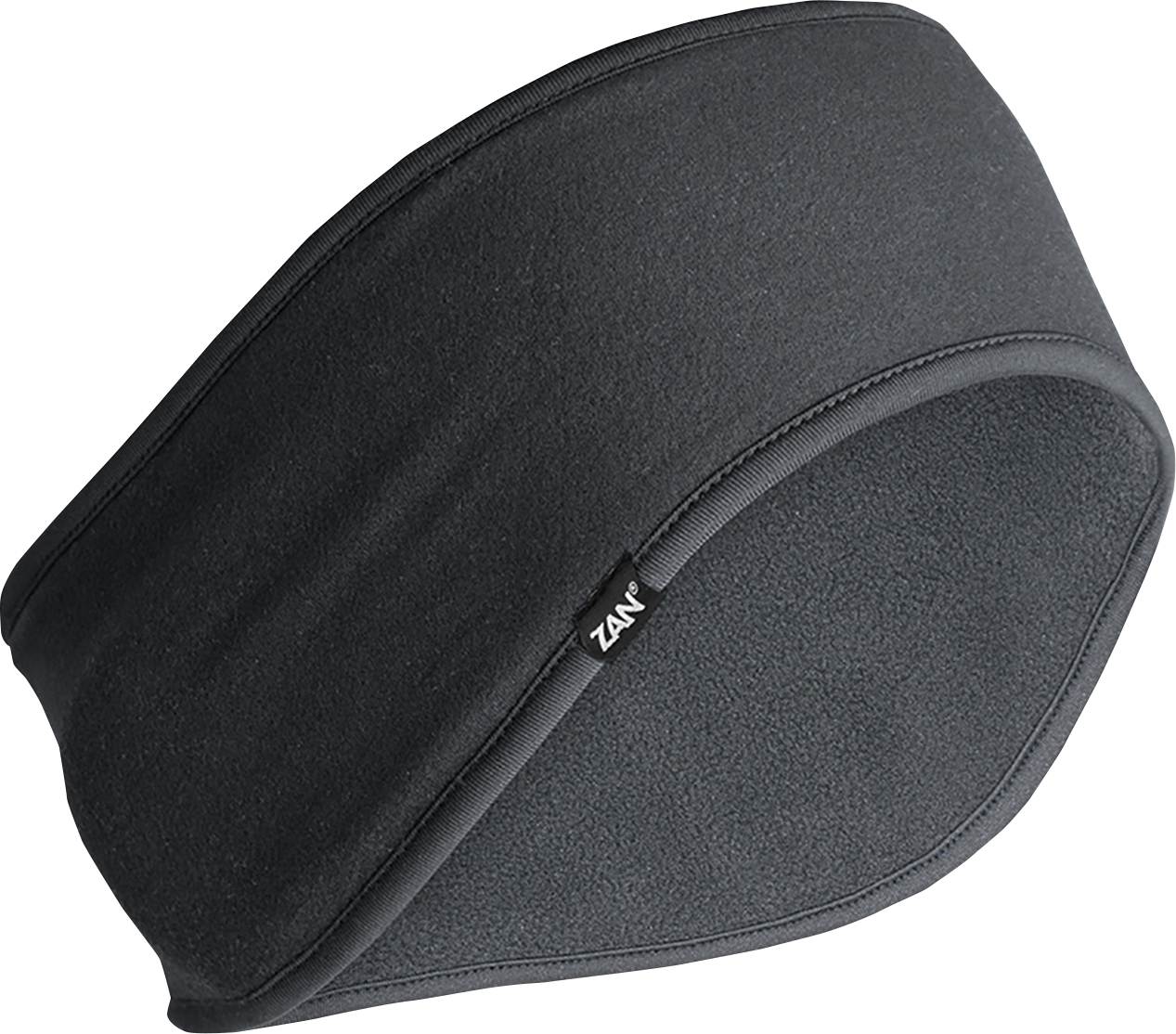 ZAN HEADGEAR Ear Warmer SportFlex® Headband - Low Pile - Black WEWF114