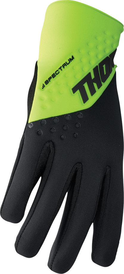 THOR Spectrum Cold Weather Gloves - Acid/Black - XS 3330-7243