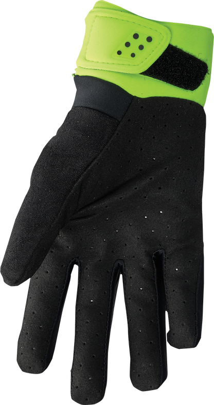 THOR Spectrum Cold Weather Gloves - Acid/Black - XS 3330-7243