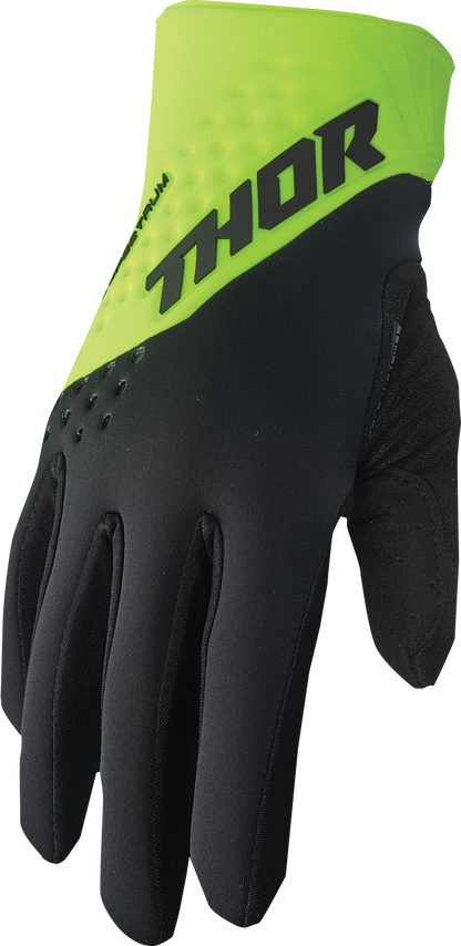 THOR Spectrum Cold Weather Gloves - Acid/Black - Large 3330-7246