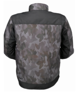 Z1R Camo Jacket - Camo Gray/Black - 5XL 2820-5970