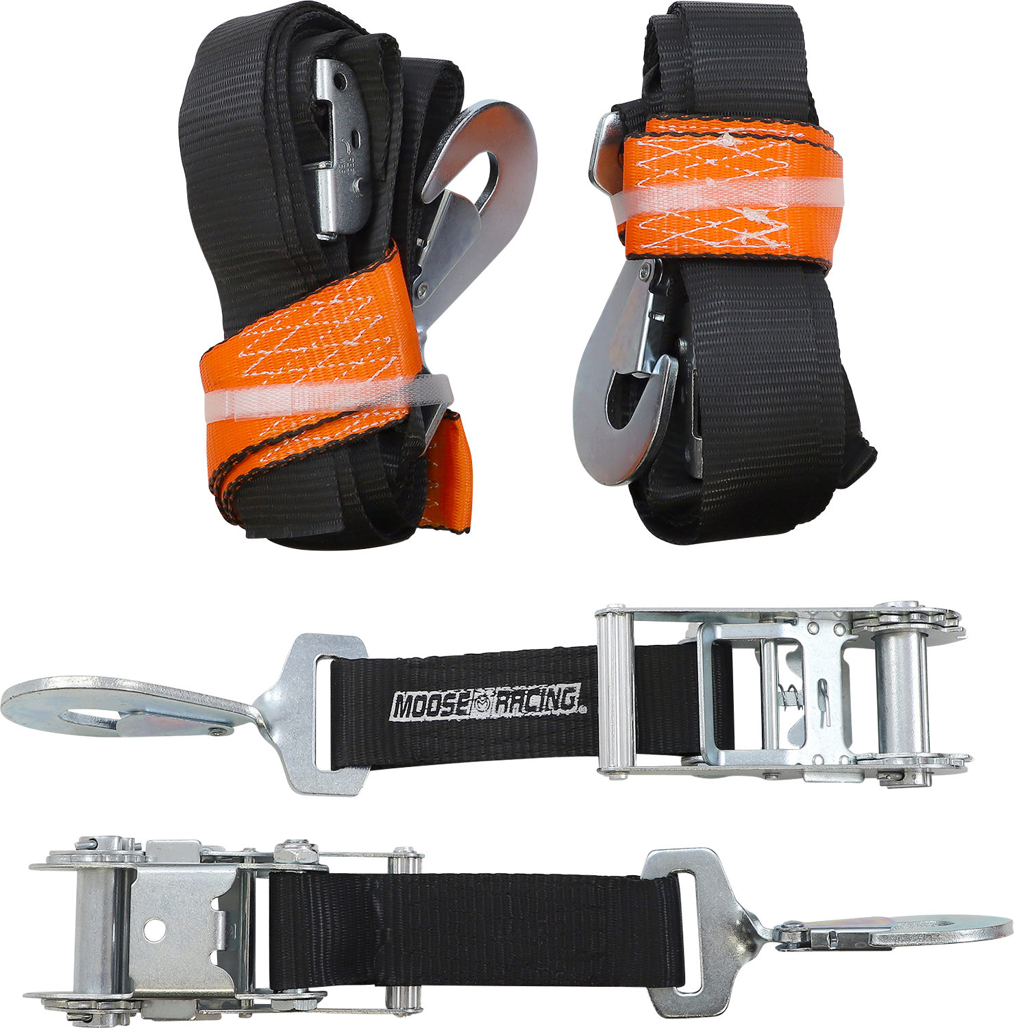 MOOSE OFFROAD Wheel Net Tie Downs - Black 3920-0494