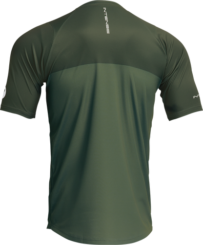 THOR Intense Assist Censis Short-Sleeve Jersey - Forest Green - XL 5020-0214