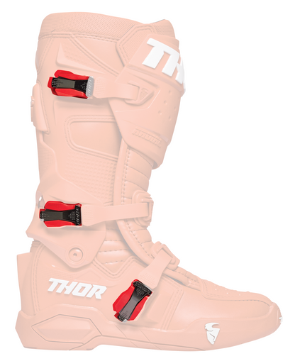 THOR Radial Boots Buckle Kit - Red 3430-0982