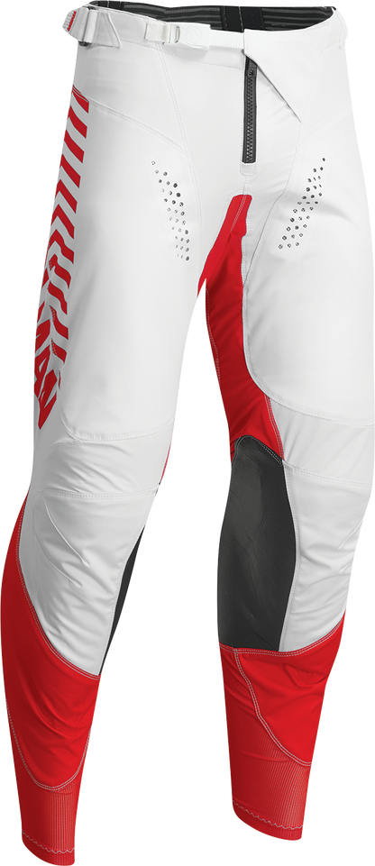 THOR Hallman Differ Slice Pants - White/Red - US 30 2901-10305