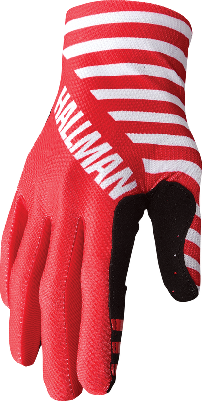 THOR Mainstay Gloves - Slice - White/Red - 2XL 3330-7296