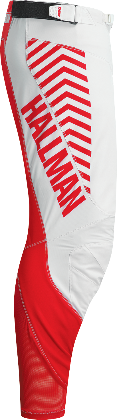 THOR Hallman Differ Slice Pants - White/Red - US 32 2901-10306
