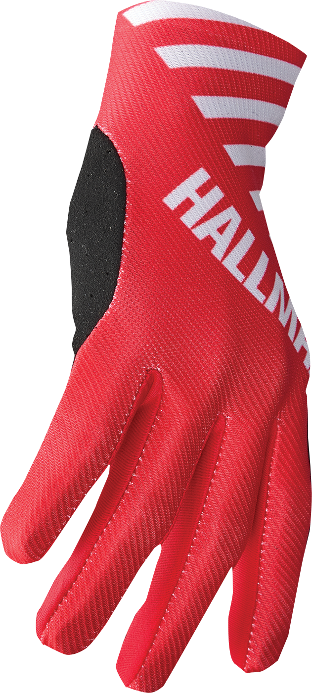 THOR Mainstay Gloves - Slice - White/Red - Large 3330-7294