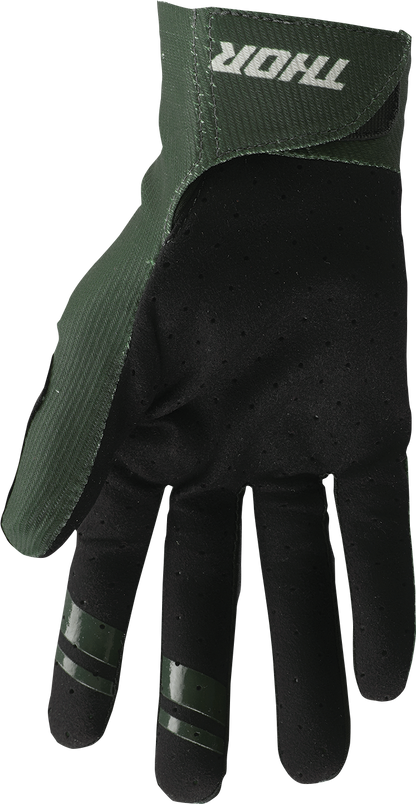 THOR Intense Assist Censis Gloves - Forest Green - Medium 3360-0231