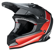 Z1R Youth F.I. Helmet - Fractal - MIPS® - Matte Black/Red - Medium 0111-1518