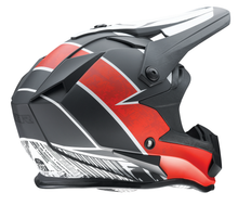 Z1R Youth F.I. Helmet - Fractal - MIPS® - Matte Black/Red - Medium 0111-1518
