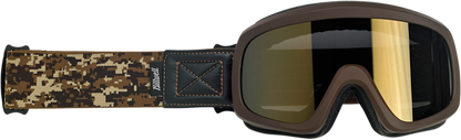 BILTWELL Overland 2.0 Goggle - Grunt - Desert Camo - Bronze Lens 2111-5822-009