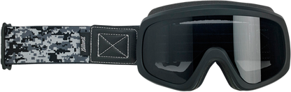 BILTWELL Overland 2.0 Goggle - Grunt - Black Camo - Smoke Lens 2111-5102-010