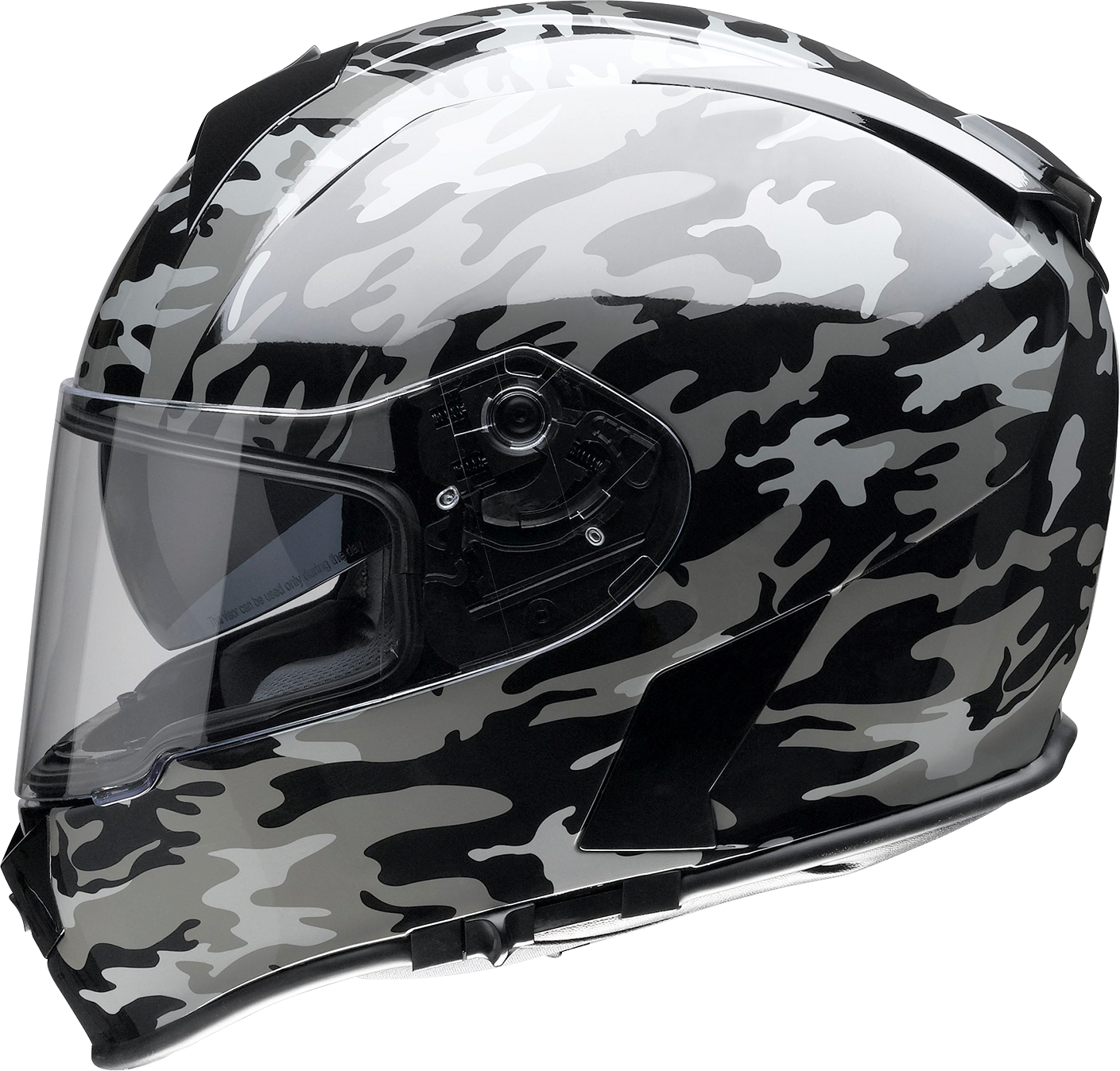 Z1R Warrant Helmet - Camo - Black/Gray - Small 0101-14366