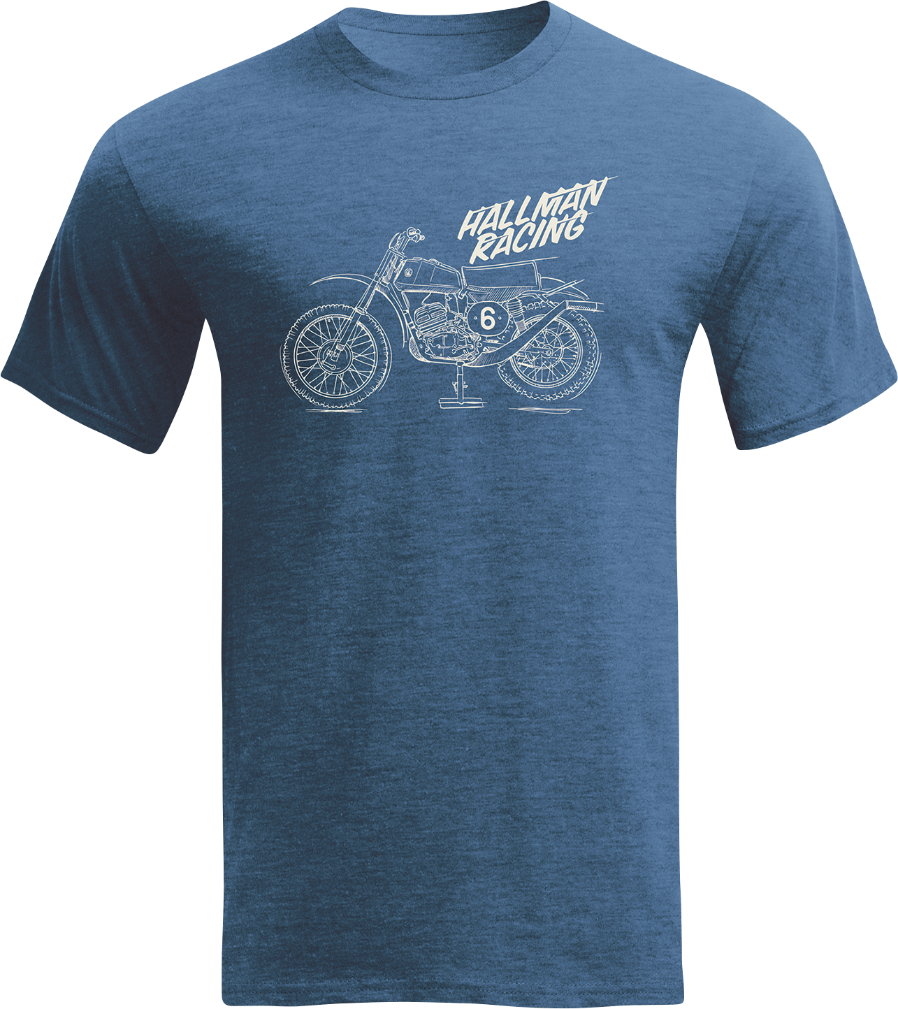 THOR Hallman CZ T-Shirt - Indigo Heather Navy - Medium 3030-22641