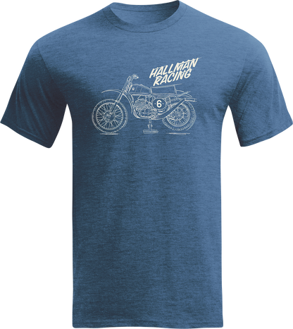 THOR Hallman CZ T-Shirt - Indigo Heather Navy - Medium 3030-22641
