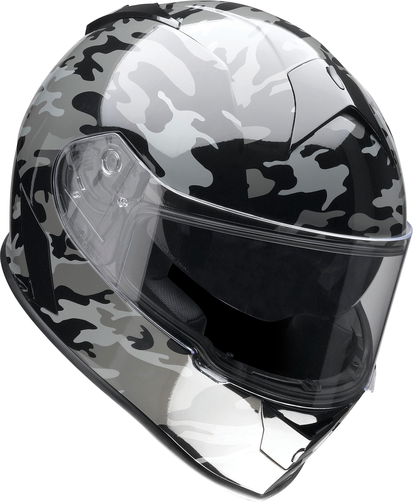 Z1R Warrant Helmet - Camo - Black/Gray - XS 0101-14365
