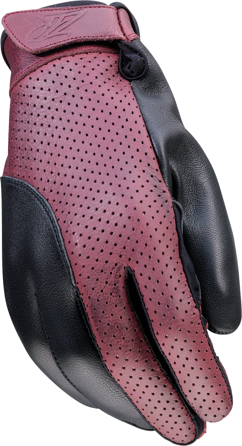 Z1R Women's Combiner Gloves - Black/Red - XL 3302-0895