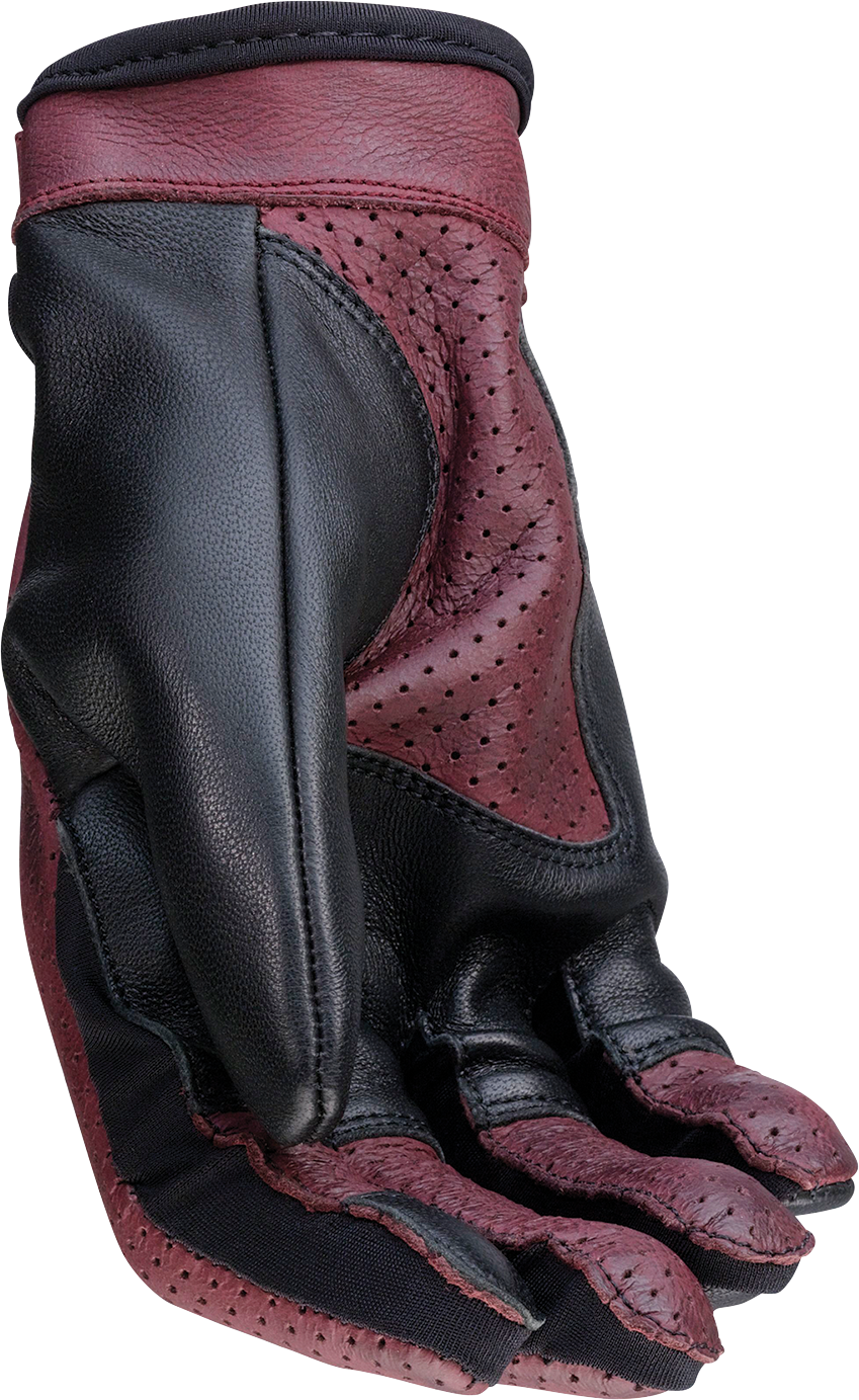 Z1R Women's Combiner Gloves - Black/Red - XS 3302-0891